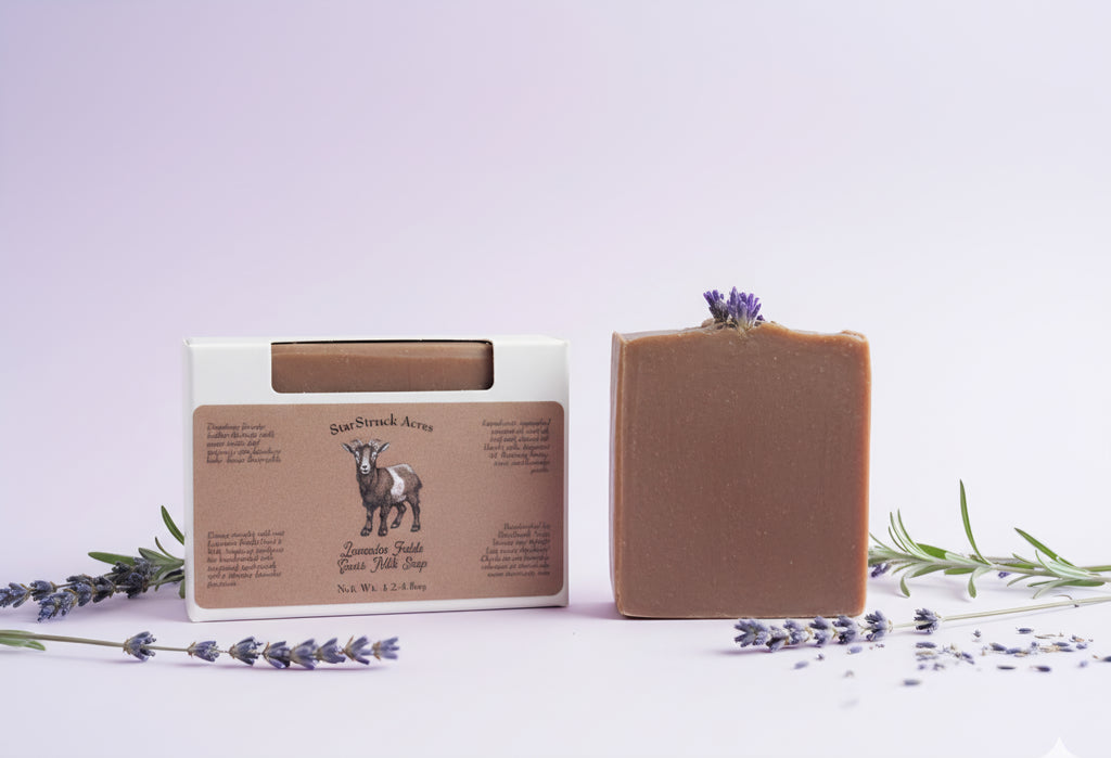 Lavender Fields Goat’s Milk Soap – Moisturizing, Natural Soap