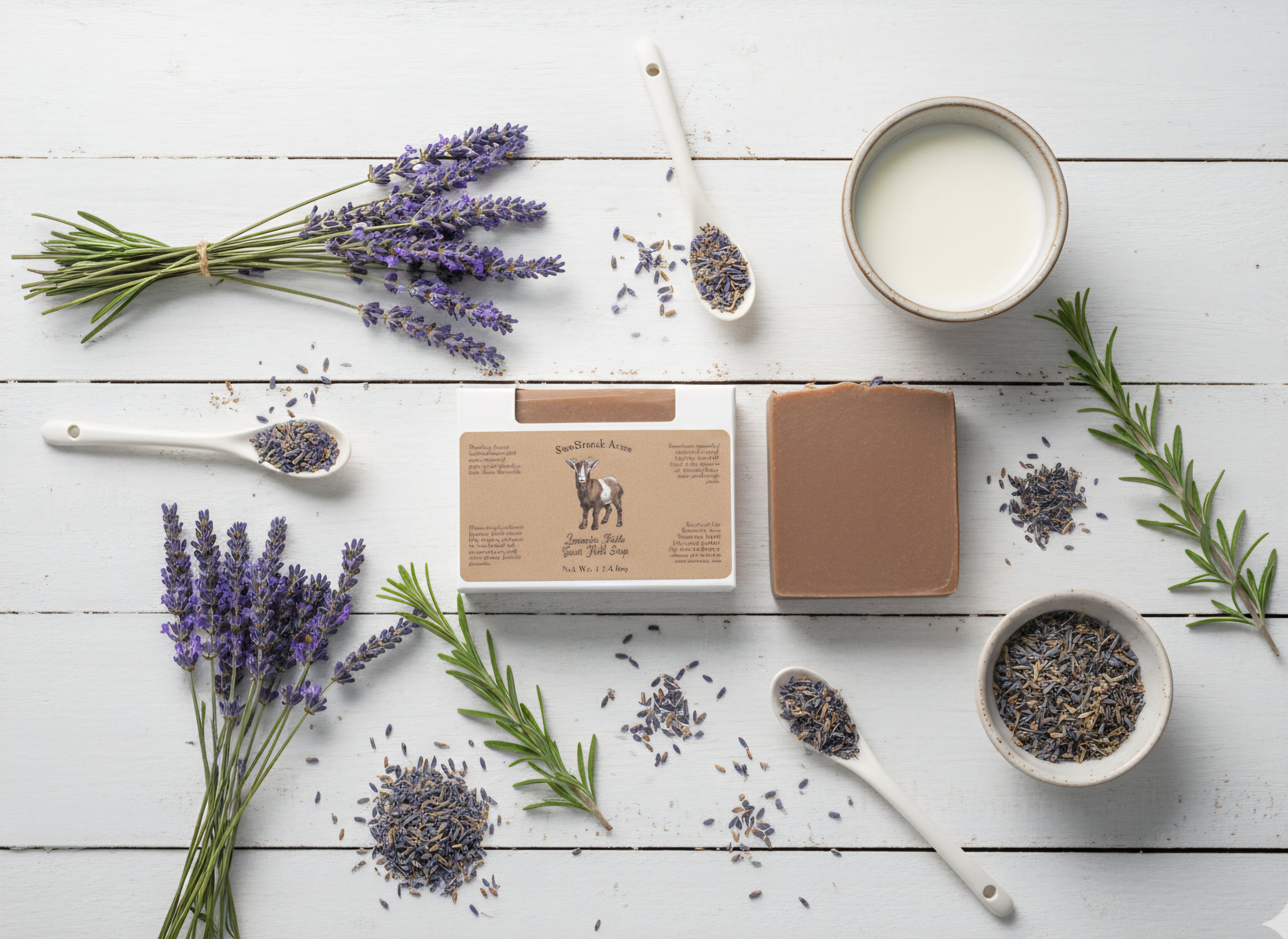Lavender Fields Goat’s Milk Soap – Moisturizing, Natural Soap