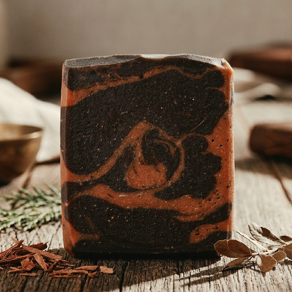 Mahogany Teakwood Goat Milk Soap
Rich. Woodsy. Sophisticated.
