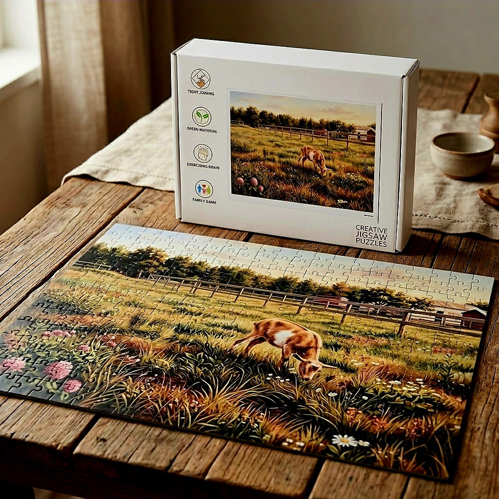 Clementine the Goat – 500-Piece Farm Puzzle