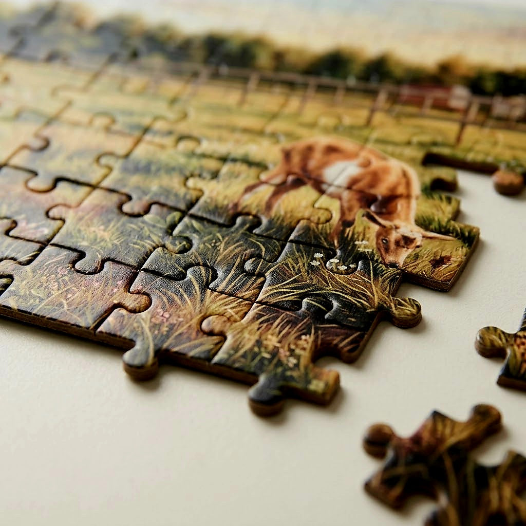 Clementine the Goat – 500-Piece Farm Puzzle