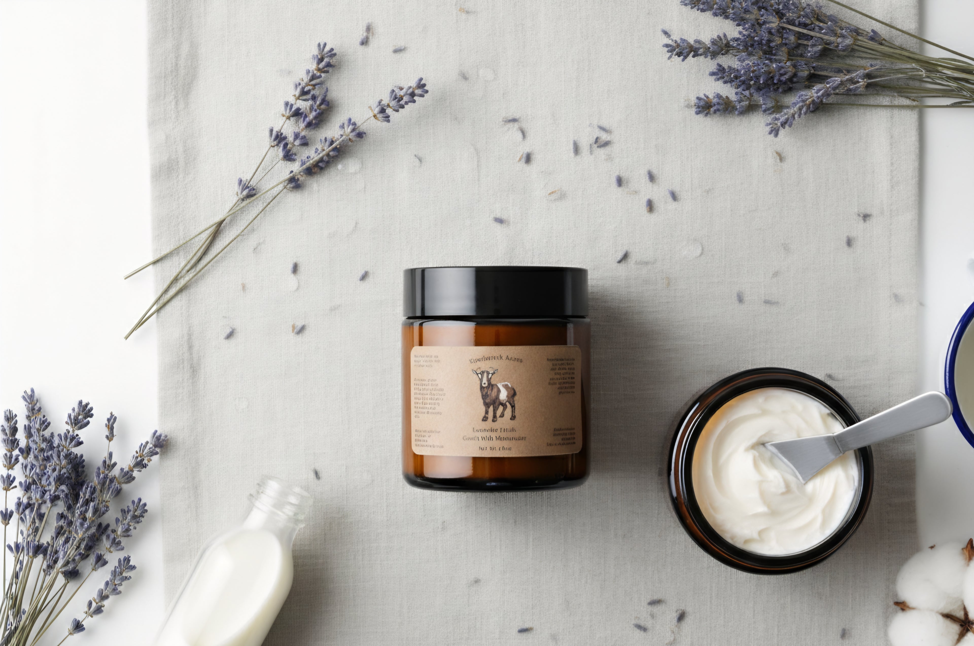 Goat’s Milk Moisturizer – Gentle, Hydrating, Natural Skincare for Sensitive Skin