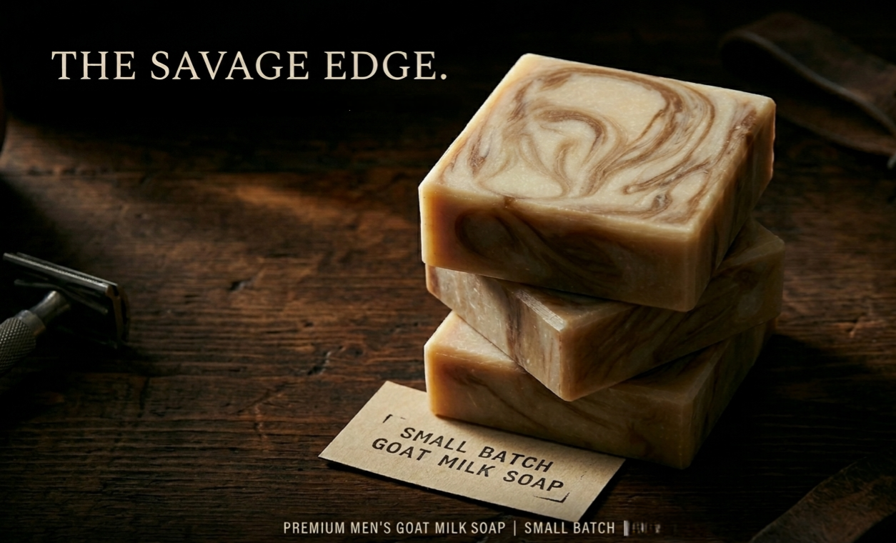 Savage Goat Milk Soap Bar – Handmade Goat’s Milk Soap